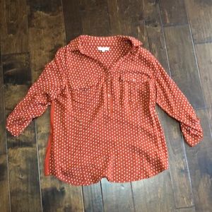 Great orange skies are blue shirt